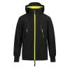 Uniouter Hiking Windproof Jacket, Adjustable Hat, Waterproof Zipper, Elastic Cuffs