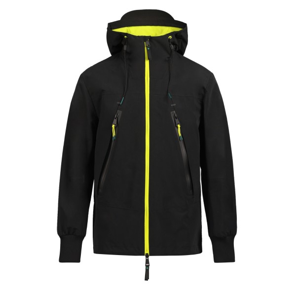 Uniouter Hiking Windproof Jacket, Adjustable Hat, Waterproof Zipper, Elastic Cuffs