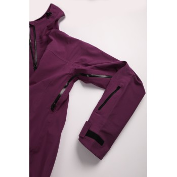 Custom Women's Waterproof Hiking Jacket, Breathable and Comfortable, Adjustable Hat