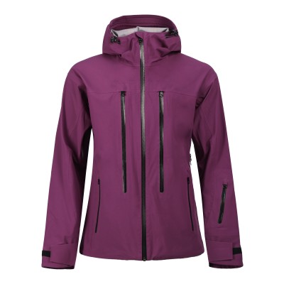 Uniouter Women's Waterproof Hiking Jacket, Breathable and Comfortable, Adjustable Hat