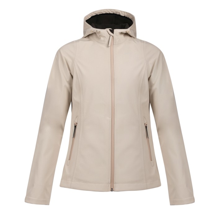 Custom Women's Slim-fit Rainproof Jacket, For Daily Commuting, Adjustable Hat, Supports Wholesale