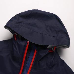 Uniouter Hiking Rainproof Jacket, Adjustable Hat, Waterproof Zipper, Supports OEM