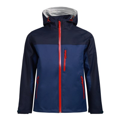 Uniouter Hiking Rainproof Jacket, Adjustable Hat, Waterproof Zipper, Supports OEM
