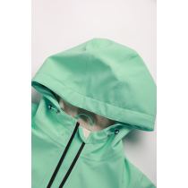 Custom Women's Waterproof Coat, Breathable and Comfortable, Adjustable Hat