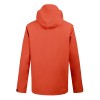 Uniouter Waterproof Hiking Parka, Adjustable Hat, Waterproof Pockets, Orange