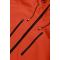 Uniouter Waterproof Hiking Parka, Adjustable Hat, Waterproof Pockets, Orange