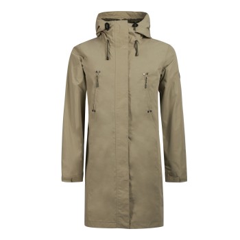 Uniouter Windproof Hiking Coat, Adjustable Cuffs, Hooded, Velcro
