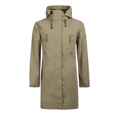 Custom Windproof Hiking Coat, Adjustable Cuffs, Hooded, Velcro