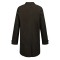 Uniouter Lightweight Black Trench Coat, Shirt Style, Single-Breasted, Adjustable Cuffs