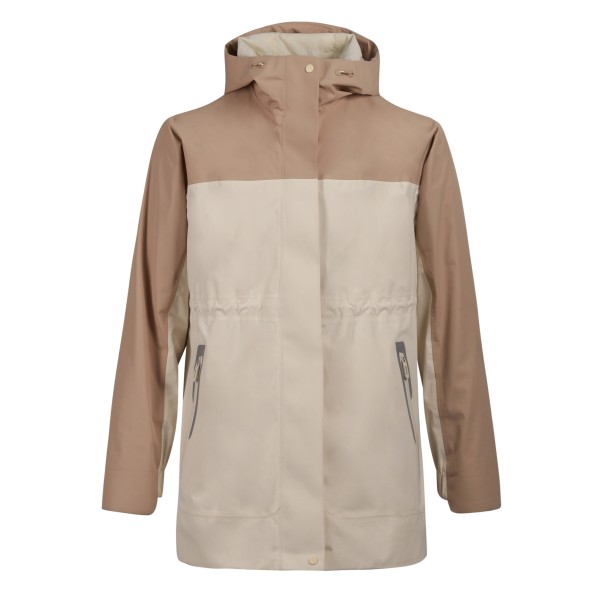 Maßgeschneiderte Regenjacke zum Wandern, verstellbarer Hut, Klettverschluss, OEM-Unterstützung