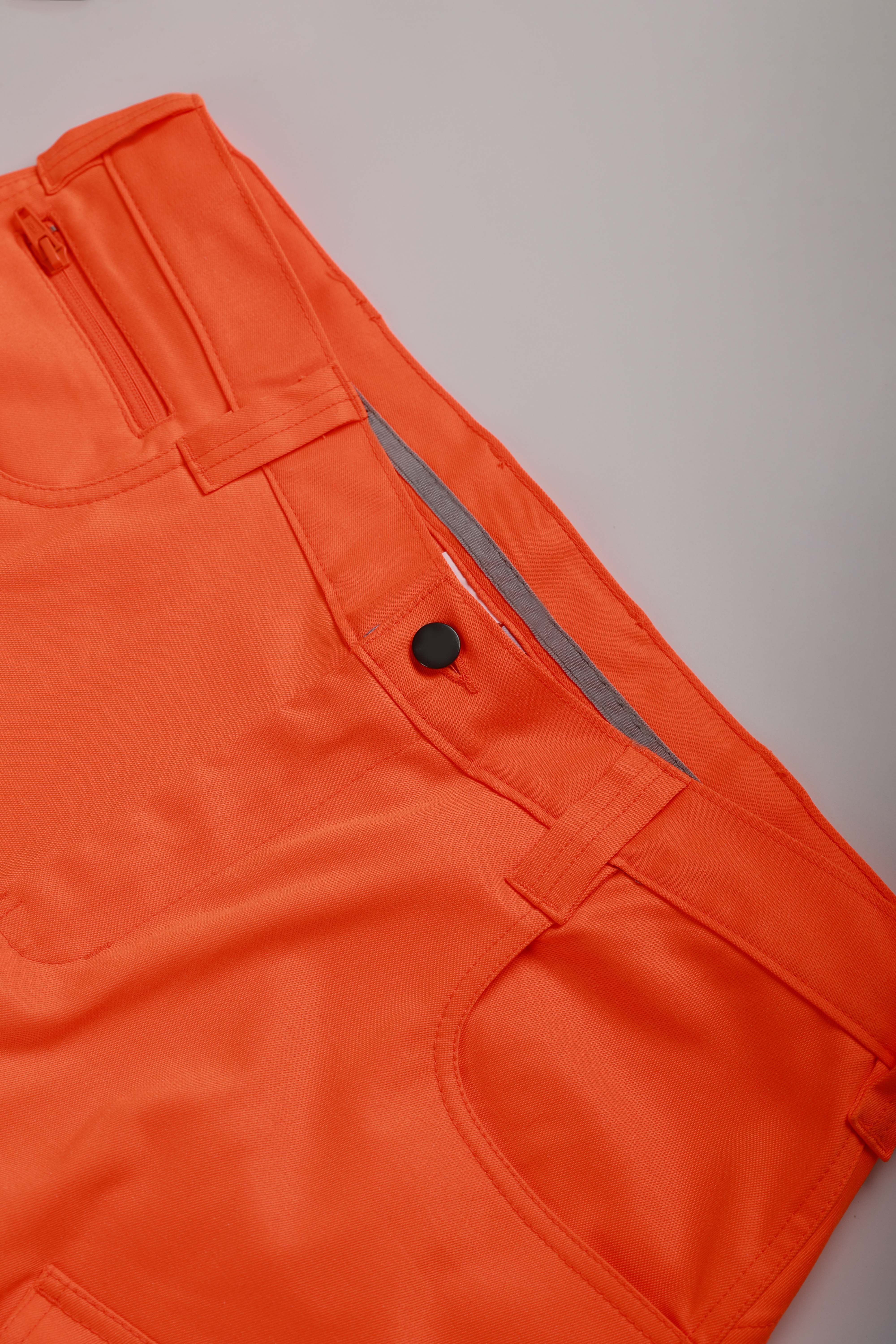 Rail Cutting Trousers Waist and Pocket Detail