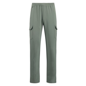 Uniouter Breathable Outdoor Pants With Elastic Waist, Adjustable Cuffs, and Multiple Pockets.