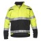 Custom Hi Vis Antistatic FR Bomber Jacket, Yellow Coats with Black Bottom