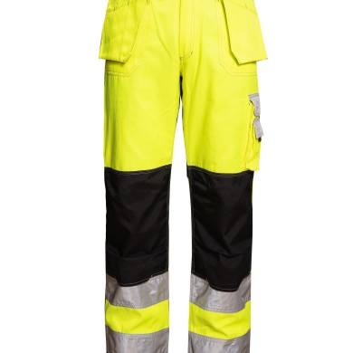 Uniouter Flame Retardant Pants, Wholesale and OEM Support, Yellow-Black