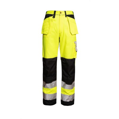 Uniouter Flame Retardant Pants, Wholesale and OEM Support, Yellow-Black