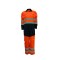 Custom Flame Retardant Boilersuit, Orange Coats with Black Bottom, High Visibility