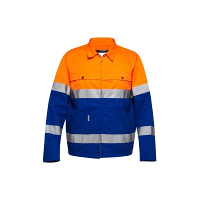 Uniouter Anti-static Jacket, High Vis Rain Coats, Waterproof Class 3, Lapel