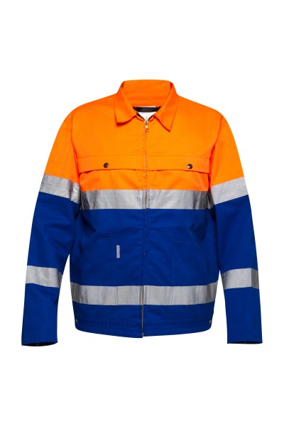 Uniouter Anti-static Jacket, High Vis Rain Coats, Waterproof Class 3, Lapel