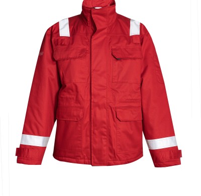 Uniouter Flame Retardant Jacket, Used for Rescue, Bright Red