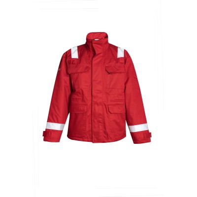 Uniouter Flame Retardant Jacket, Used for Rescue, Bright Red