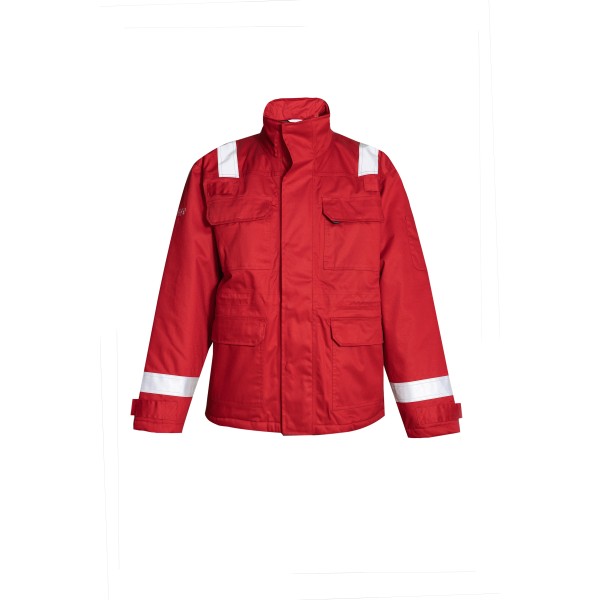 Uniouter Flame Retardant Jacket, Used for Rescue, Bright Red