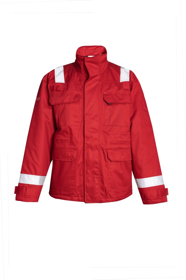 Uniouter Flame Retardant Jacket, Used for Rescue, Bright Red