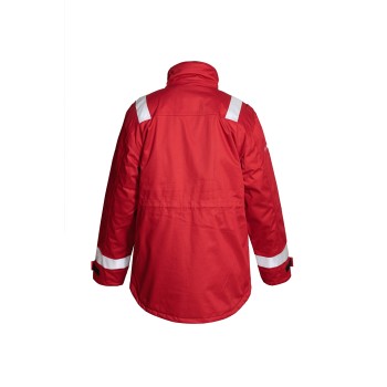 Custom Flame Retardant Jacket, Used for Rescue, Bright Red