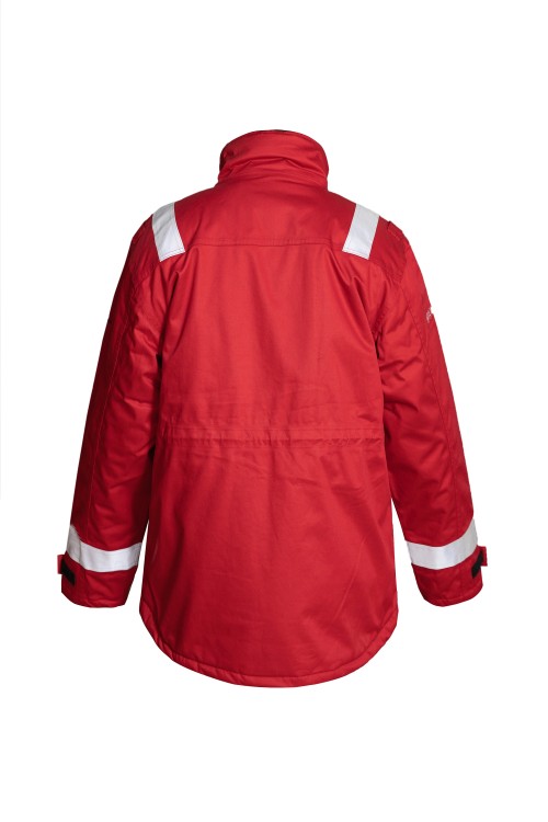 Uniouter Flame Retardant Jacket, Used for Rescue, Bright Red