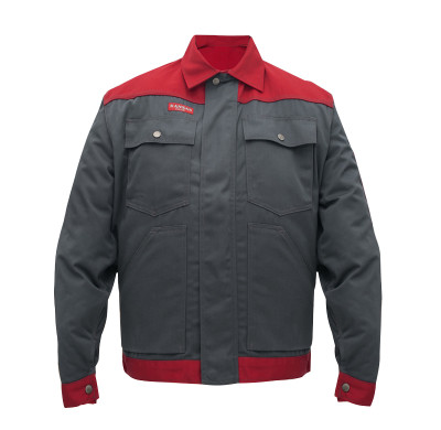 Uniouter Repair Work Jacket With Multiple Pockets, Wear-Resistant, and Featuring a Lapel Design
