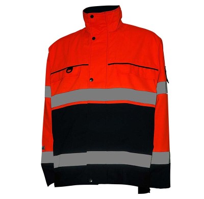 Uniouter Custom Flame Retardant Jacket, waterproof 3 Class, Orange-black