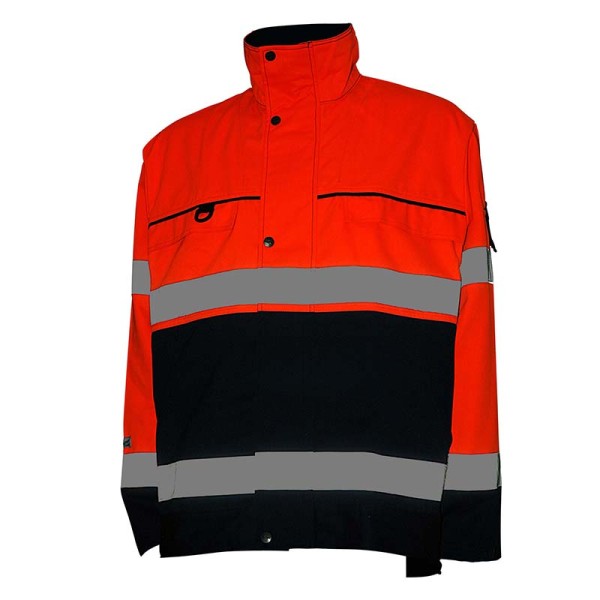 Uniouter Custom Flame Retardant Jacket, waterproof 3 Class, Orange-black