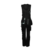 Custom Durable Denim Overalls With Suspenders, Wide Shoulder Straps