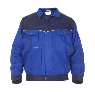 Uniouter Wear-Resistant Transport Worker Uniform, Featuring Multiple Pockets and a Lapel Collar.