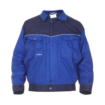 Uniouter Wear-Resistant Transport Worker Uniform, Featuring Multiple Pockets and a Lapel Collar.