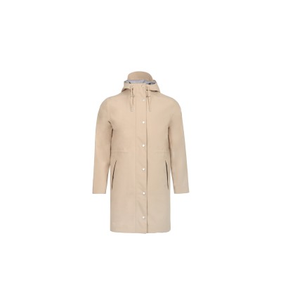Custom Waterproof Hiking Parka with Hood – Made from Recycled Fabric