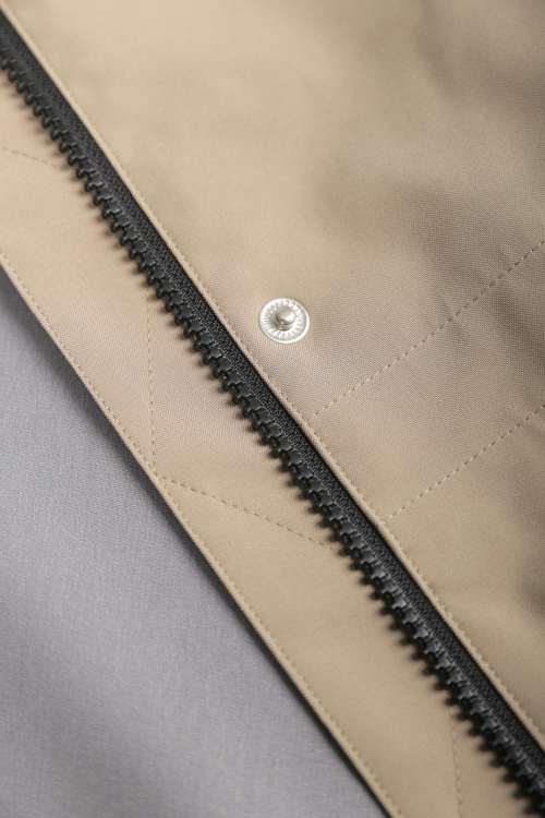 Custom Waterproof Hiking Parka with Hood – Made from Recycled Fabric
