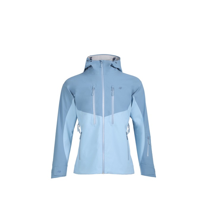 Custom Women's Waterproof Hiking Jacket with Hood – Windproof & Tailored Fit