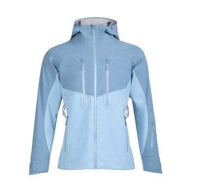 Custom Women's Waterproof Hiking Jacket with Hood – Windproof & Tailored Fit