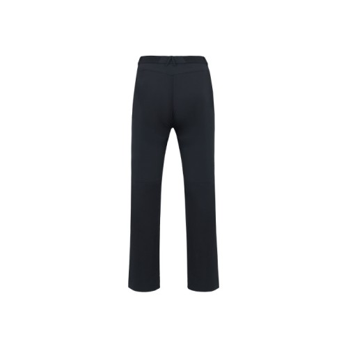 Custom Black Stretch Casual Pants With Zippered Pockets, Breathable and Comfortable