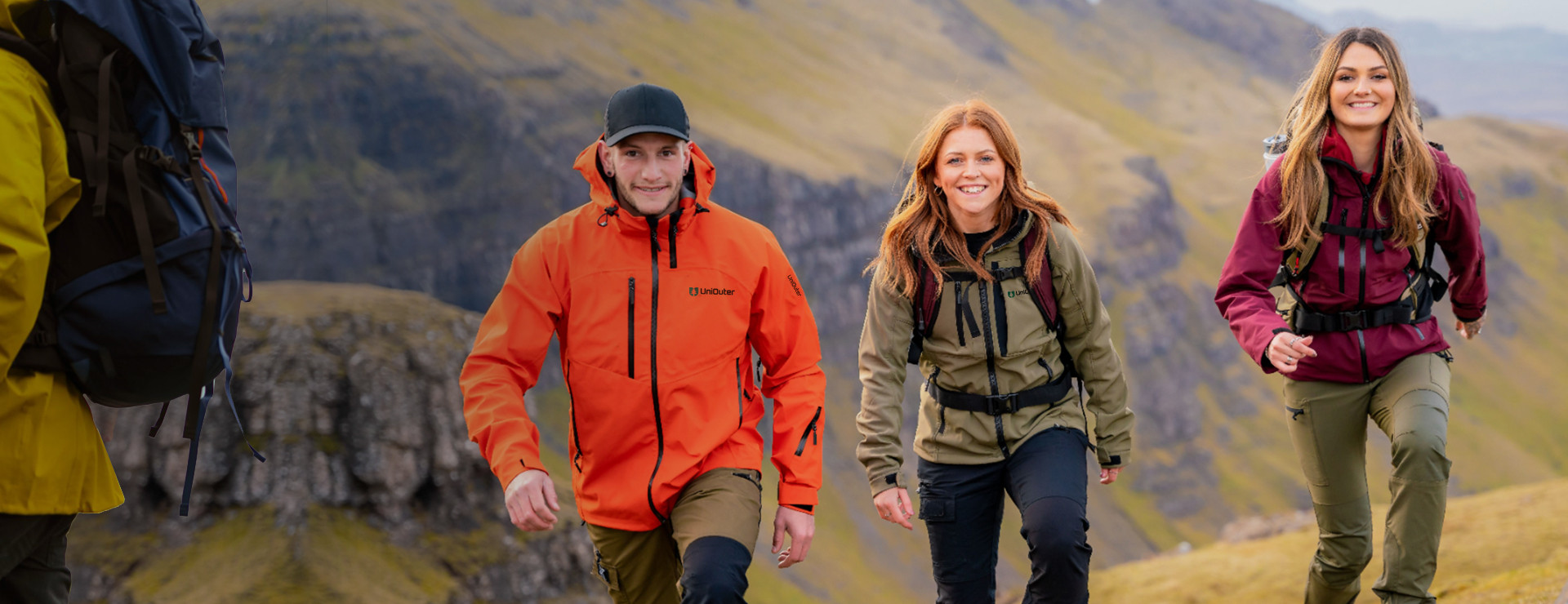 Wanderjacken mit individuellem Logo