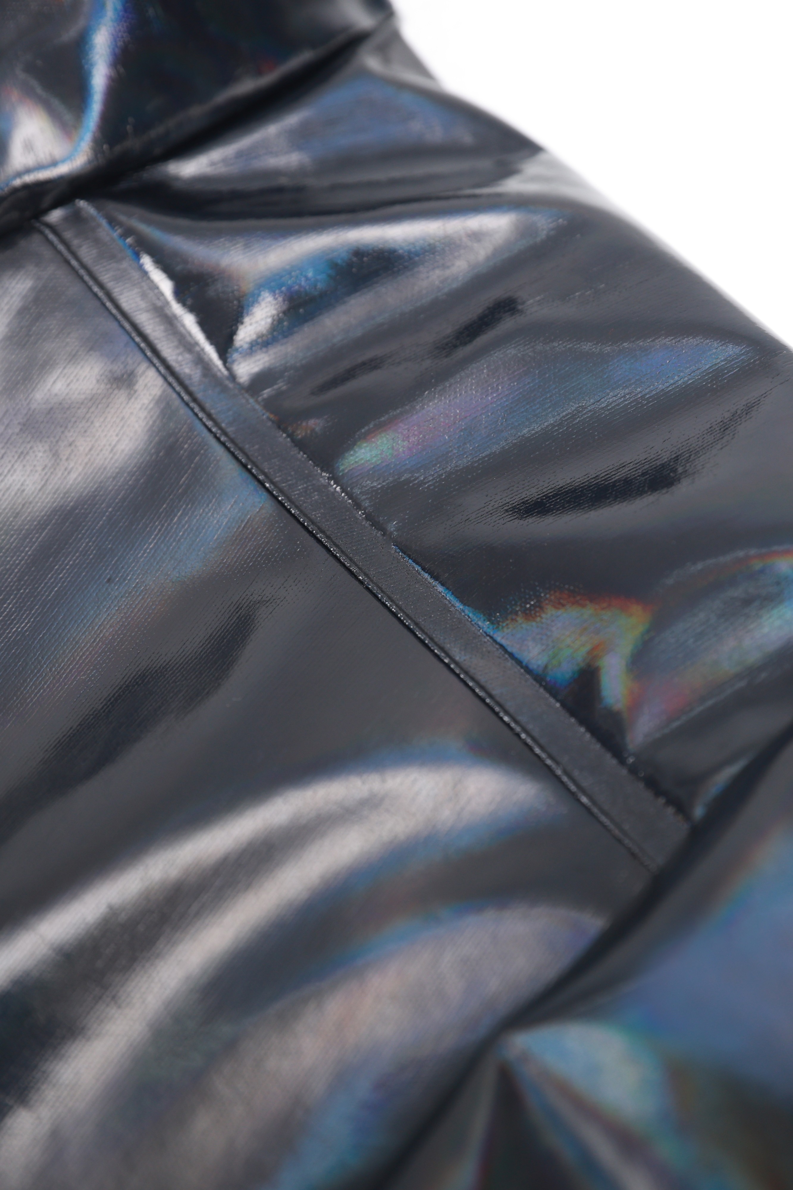 Custom Black Raincoat