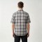 Custom Grey Check Shirt - Lightweight Breathable Button-Down Casual Shirt