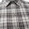Custom Grey Check Shirt - Lightweight Breathable Button-Down Casual Shirt