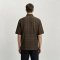 Custom Brown Windowpane Check Shirt - Lightweight Breathable Short-Sleeve Button-Down Commuter Shirt