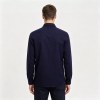 Custom Navy Work Shirt - Long Sleeve Breathable Button-Down Commuter Shirt