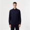 Custom Navy Work Shirt - Long Sleeve Breathable Button-Down Commuter Shirt