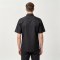 Custom Black Work Shirt - Short Sleeve Breathable Button-Down Commuter Shirt