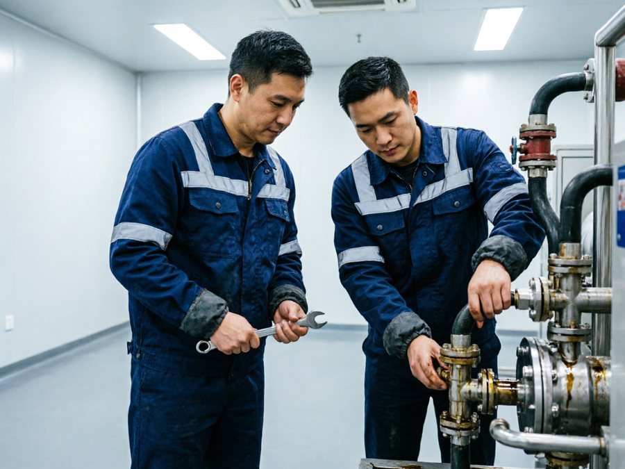 Mechanical work garments for machinery operation and repair
