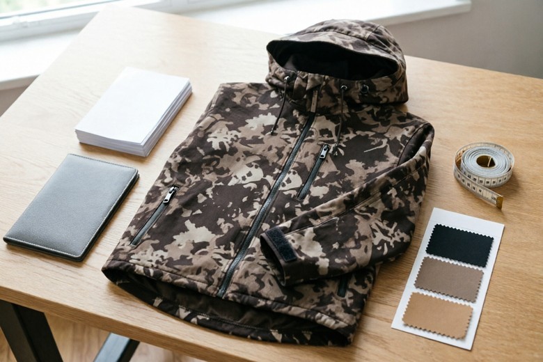 Sample fee reduction for hunting and fishing apparel trial orders