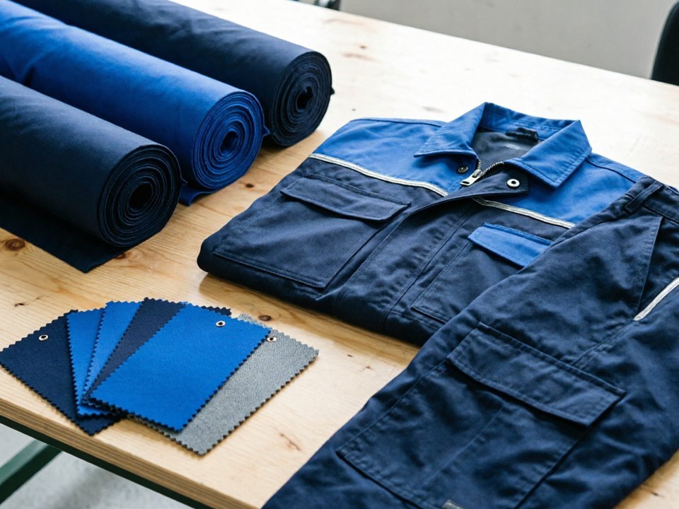 Fabric selection for maintenance and logistics uniforms